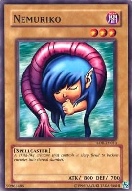 Image for Nemuriko (Legend of Blue Eyes White Dragon (Worldwide English)) (LOB-EN013) - YuGiOh
