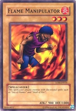 Image for Flame Manipulator (Legend of Blue Eyes White Dragon (Worldwide English)) (LOB-EN016) - YuGiOh