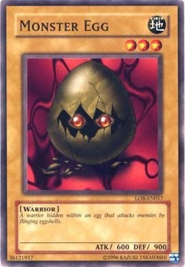 Image for Monster Egg (Legend of Blue Eyes White Dragon (Worldwide English)) (LOB-EN017) - YuGiOh