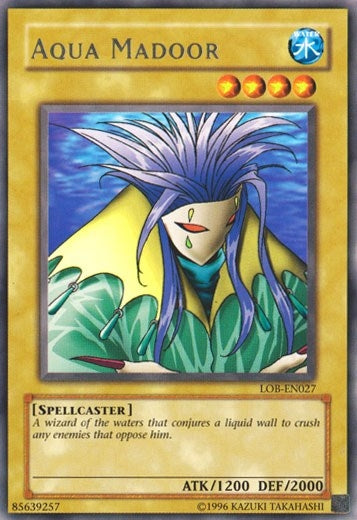 Image for Aqua Madoor (Legend of Blue Eyes White Dragon (Worldwide English)) (LOB-EN027) - YuGiOh