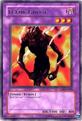 Image for Flame Ghost (Legend of Blue Eyes White Dragon (Worldwide English)) (LOB-EN029) - YuGiOh
