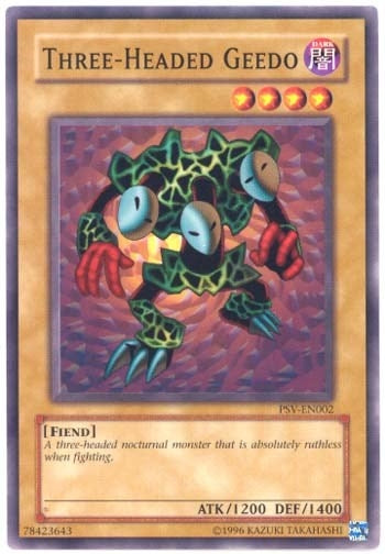 Image for Three-Headed Geedo (Pharaoh's Servant (Worldwide English)) (PSV-EN002) - YuGiOh