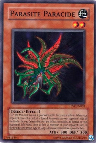 Image for Parasite Paracide (Pharaoh's Servant (Worldwide English)) (PSV-EN003) - YuGiOh