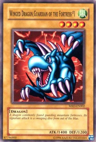 Image for Winged Dragon, Guardian of the Fortress #1 (Metal Raiders (Worldwide English)) (MRD-EN002) - YuGiOh