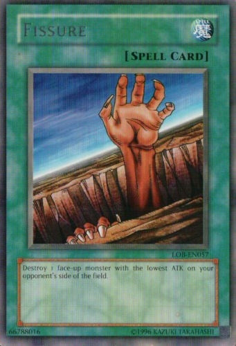 Image for Fissure (Legend of Blue Eyes White Dragon (Worldwide English)) (LOB-EN057) - YuGiOh
