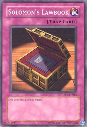 Image for Solomon's Lawbook (Pharaoh's Servant (Worldwide English)) (PSV-EN013) - YuGiOh
