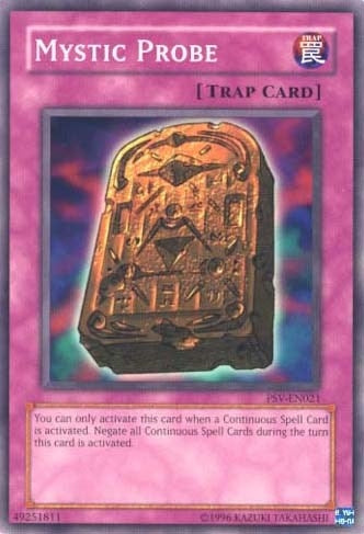 Image for Mystic Probe (Pharaoh's Servant (Worldwide English)) (PSV-EN021) - YuGiOh
