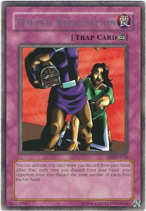 Image for Forced Requisition (Pharaoh's Servant (Worldwide English)) (PSV-EN025) - YuGiOh
