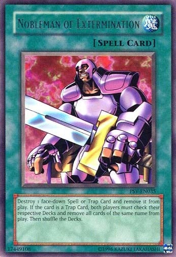 Image for Nobleman of Extermination (Pharaoh's Servant (Worldwide English)) (PSV-EN035) - YuGiOh