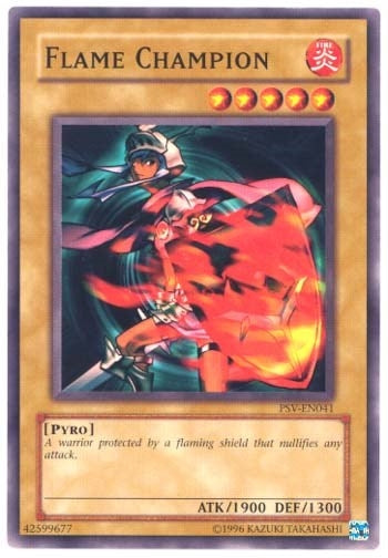 Image for Flame Champion (Pharaoh's Servant (Worldwide English)) (PSV-EN041) - YuGiOh
