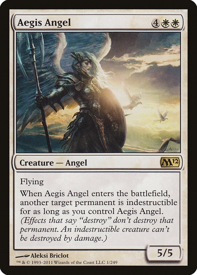 Image for Aegis Angel (Magic 2012 (M12)) (1) - Magic: The Gathering