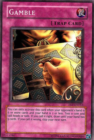 Image for Gamble (Pharaoh's Servant (Worldwide English)) (PSV-EN053) - YuGiOh