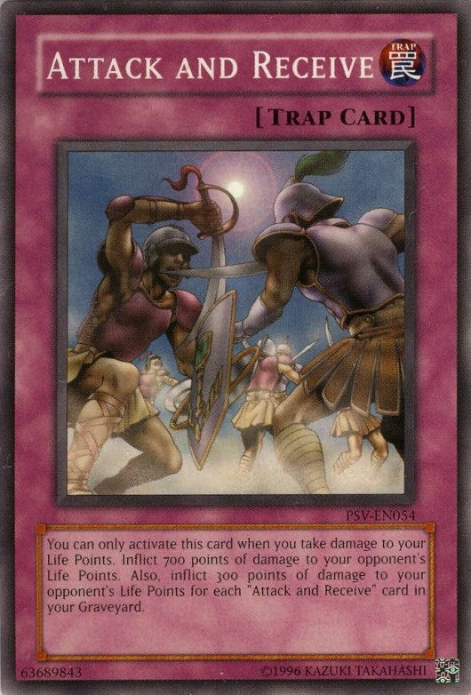 Image for Attack and Receive (Pharaoh's Servant (Worldwide English)) (PSV-EN054) - YuGiOh
