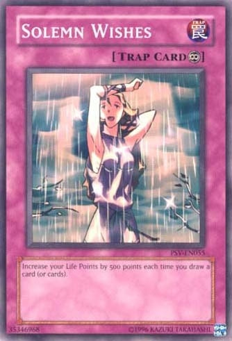 Image for Solemn Wishes (Pharaoh's Servant (Worldwide English)) (PSV-EN055) - YuGiOh