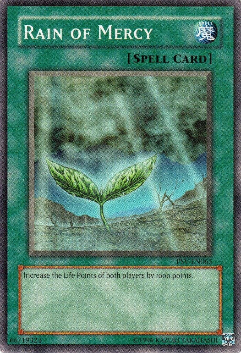 Image for Rain of Mercy (Pharaoh's Servant (Worldwide English)) (PSV-EN065) - YuGiOh