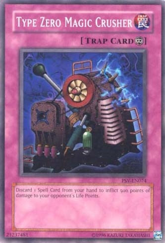 Image for Type Zero Magic Crusher (Pharaoh's Servant (Worldwide English)) (PSV-EN074) - YuGiOh