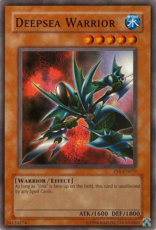 Image for Deepsea Warrior (Pharaoh's Servant (Worldwide English)) (PSV-EN079) - YuGiOh