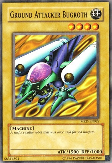 Image for Ground Attacker Bugroth (Metal Raiders (Worldwide English)) (MRD-EN022) - YuGiOh