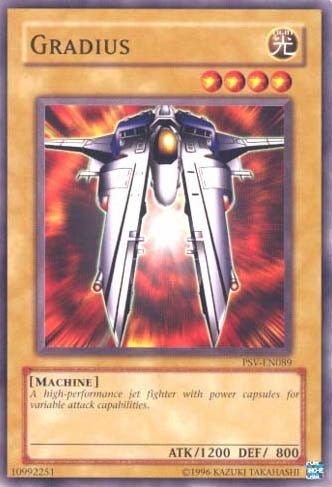 Image for Gradius (Pharaoh's Servant (Worldwide English)) (PSV-EN089) - YuGiOh