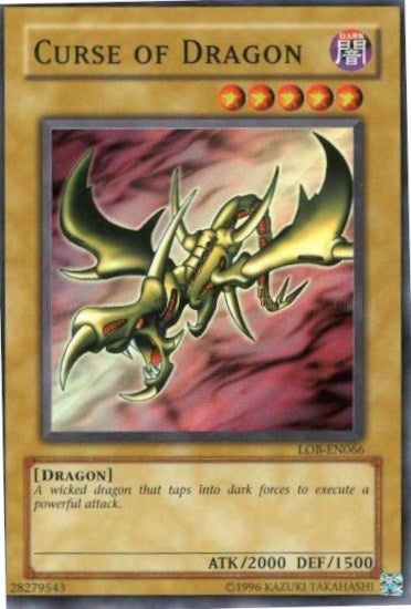 Image for Curse of Dragon (Legend of Blue Eyes White Dragon (Worldwide English)) (LOB-EN066) - YuGiOh
