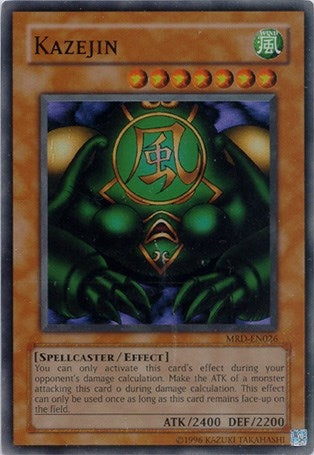 Image for Kazejin (Metal Raiders (Worldwide English)) (MRD-EN026) - YuGiOh