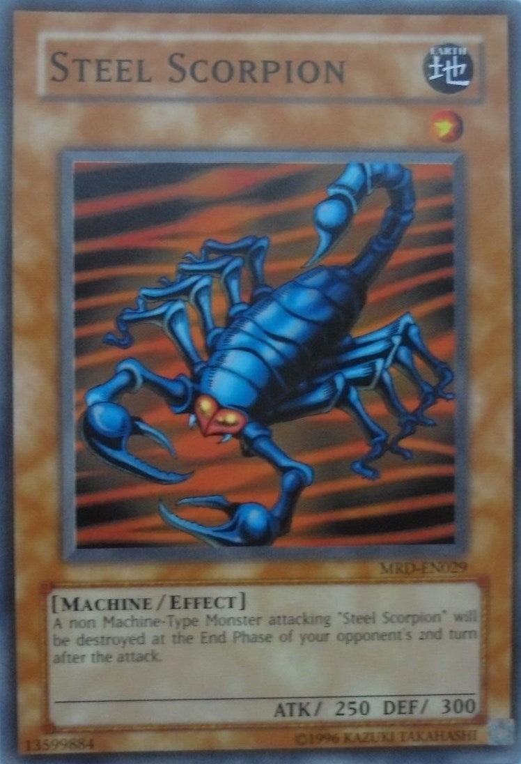 Image for Steel Scorpion (Metal Raiders (Worldwide English)) (MRD-EN029) - YuGiOh