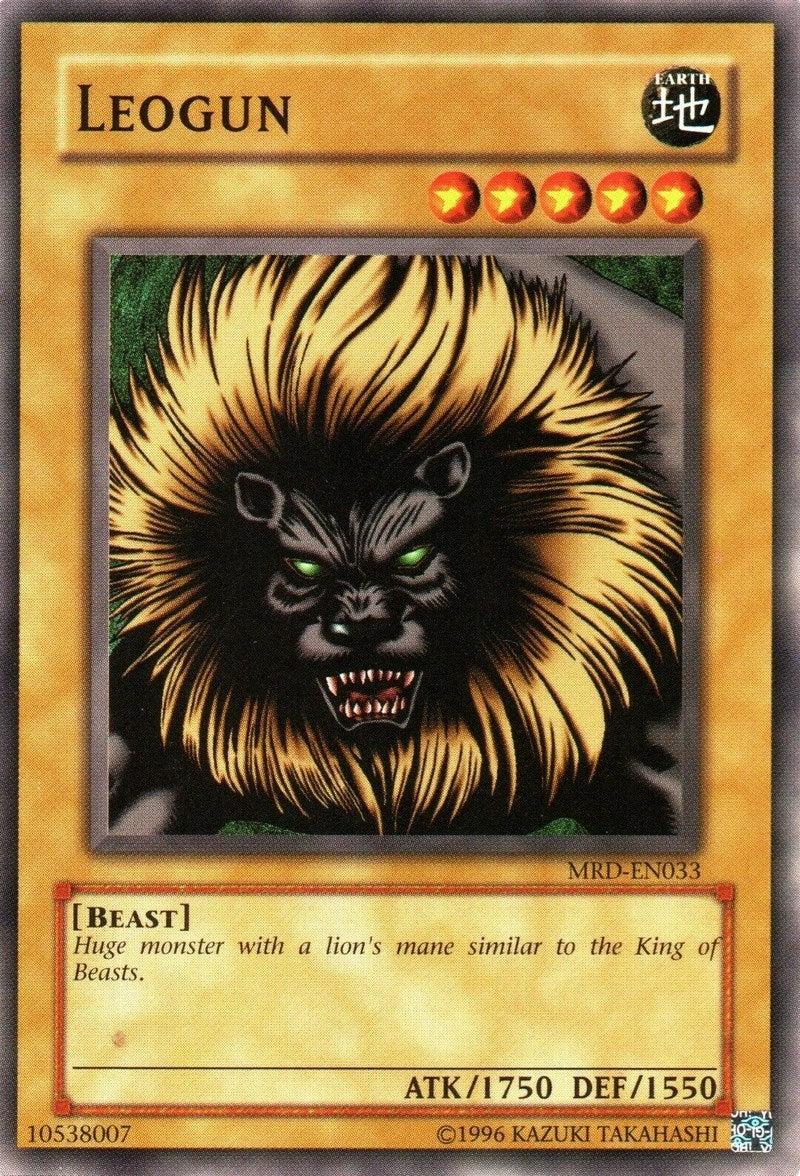 Image for Leogun (Metal Raiders (Worldwide English)) (MRD-EN033) - YuGiOh