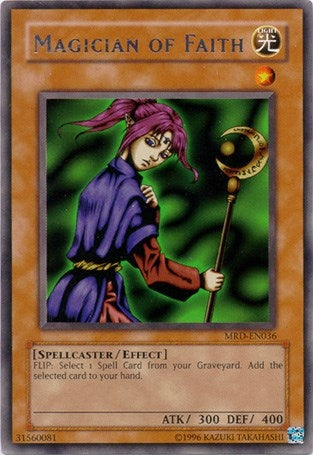 Image for Magician of Faith (Metal Raiders (Worldwide English)) (MRD-EN036) - YuGiOh
