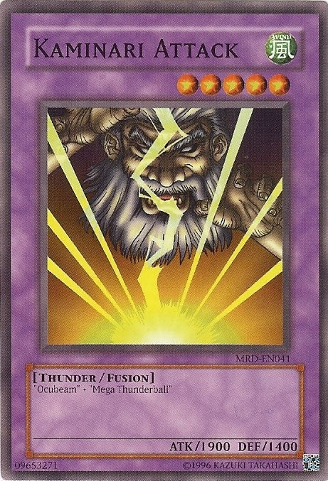Image for Kaminari Attack (Metal Raiders (Worldwide English)) (MRD-EN041) - YuGiOh