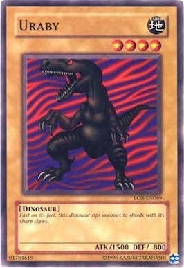 Image for Uraby (Legend of Blue Eyes White Dragon (Worldwide English)) (LOB-EN069) - YuGiOh