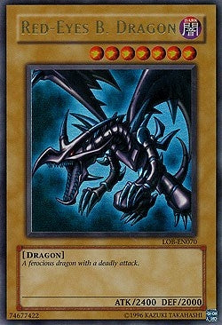 Image for Red-Eyes B. Dragon (Legend of Blue Eyes White Dragon (Worldwide English)) (LOB-EN070) - YuGiOh