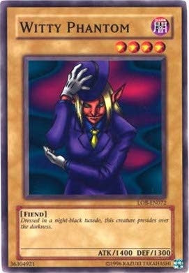 Image for Witty Phantom (Legend of Blue Eyes White Dragon (Worldwide English)) (LOB-EN072) - YuGiOh