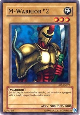 Image for M-Warrior #2 (Legend of Blue Eyes White Dragon (Worldwide English)) (LOB-EN077) - YuGiOh