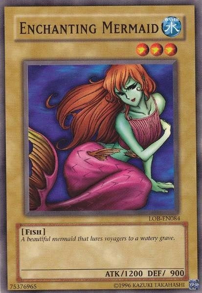 Image for Enchanting Mermaid (Legend of Blue Eyes White Dragon (Worldwide English)) (LOB-EN084) - YuGiOh