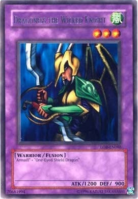 Image for Dragoness the Wicked Knight (Legend of Blue Eyes White Dragon (Worldwide English)) (LOB-EN086) - YuGiOh