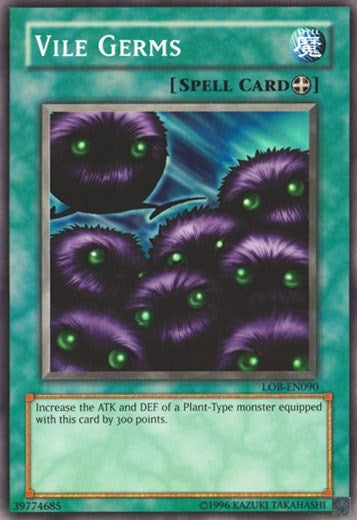 Image for Vile Germs (Legend of Blue Eyes White Dragon (Worldwide English)) (LOB-EN090) - YuGiOh