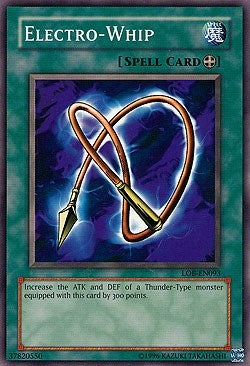 Image for Electro-Whip (Legend of Blue Eyes White Dragon (Worldwide English)) (LOB-EN093) - YuGiOh