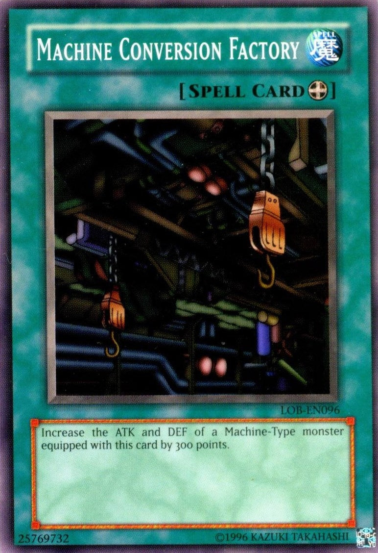 Image for Machine Conversion Factory (Legend of Blue Eyes White Dragon (Worldwide English)) (LOB-EN096) - YuGiOh