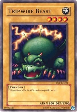 Image for Tripwire Beast (Legend of Blue Eyes White Dragon (Worldwide English)) (LOB-EN104) - YuGiOh