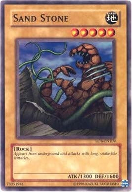 Image for Sand Stone (Legend of Blue Eyes White Dragon (Worldwide English)) (LOB-EN109) - YuGiOh