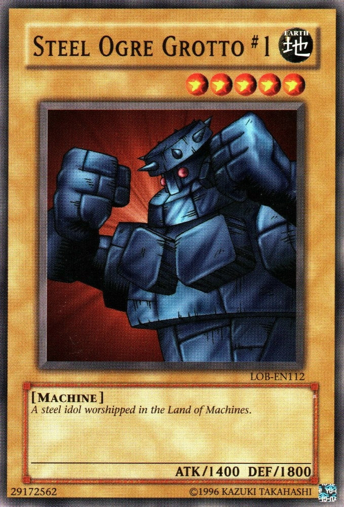 Image for Steel Ogre Grotto #1 (Legend of Blue Eyes White Dragon (Worldwide English)) (LOB-EN112) - YuGiOh