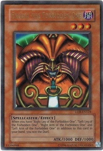 Image for Exodia the Forbidden One (Legend of Blue Eyes White Dragon (Worldwide English)) (LOB-EN124) - YuGiOh