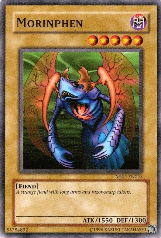 Image for Morinphen (Metal Raiders (Worldwide English)) (MRD-EN043) - YuGiOh