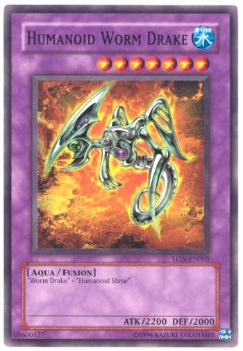 Image for Humanoid Worm Drake (Labyrinth of Nightmare (Worldwide English)) (LON-EN005) - YuGiOh