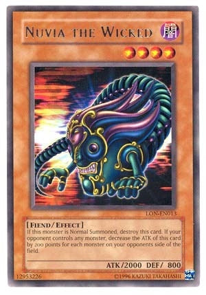 Image for Nuvia the Wicked (Labyrinth of Nightmare (Worldwide English)) (LON-EN013) - YuGiOh