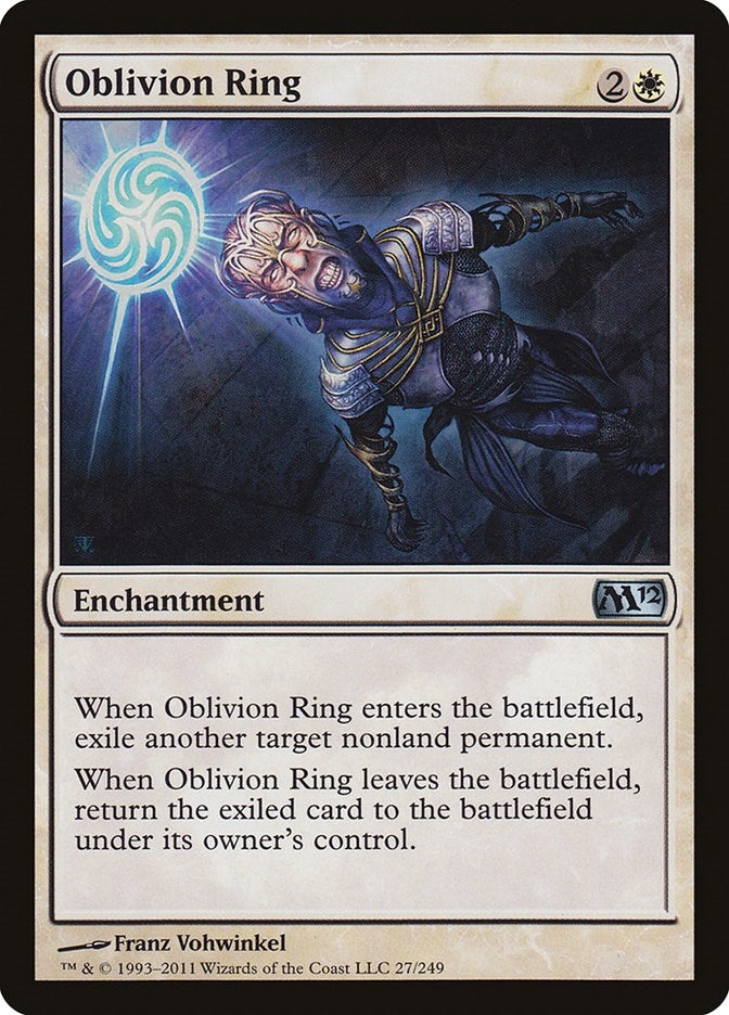 Image for Oblivion Ring (Magic 2012 (M12)) (27) - Magic: The Gathering