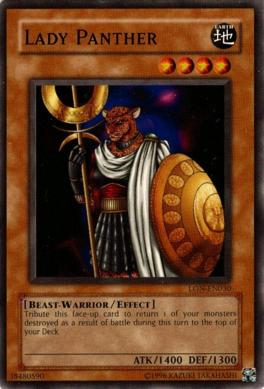 Image for Lady Panther (Labyrinth of Nightmare (Worldwide English)) (LON-EN030) - YuGiOh