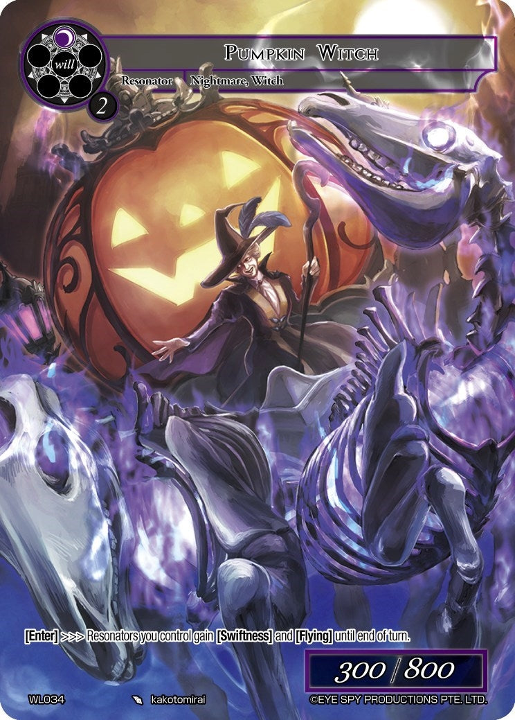 Image for Pumpkin Witch (Promo Cards) (WL034) - Force of Will