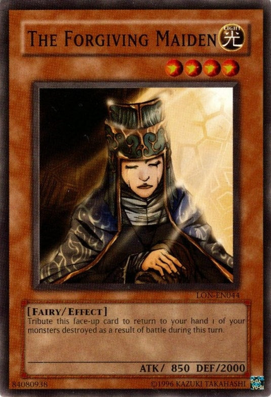 Image for The Forgiving Maiden (Labyrinth of Nightmare (Worldwide English)) (LON-EN044) - YuGiOh