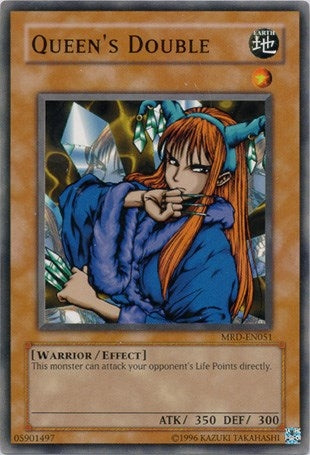 Image for Queen's Double (Metal Raiders (Worldwide English)) (MRD-EN051) - YuGiOh